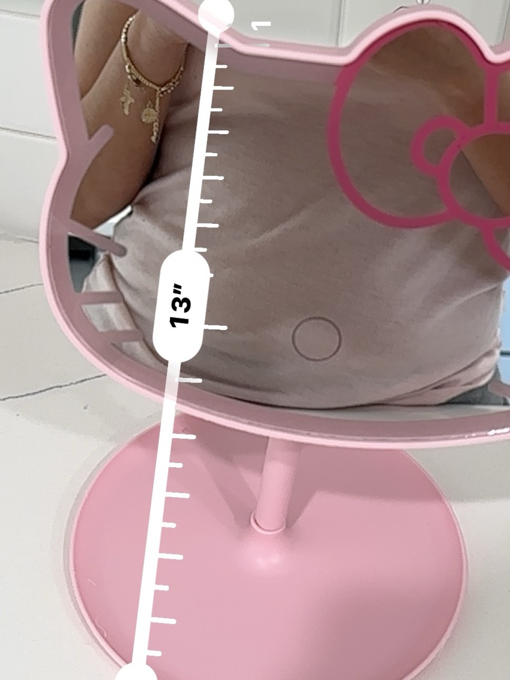 Hello Kitty Style LED Vanity Mirror - Picture 6 of 7